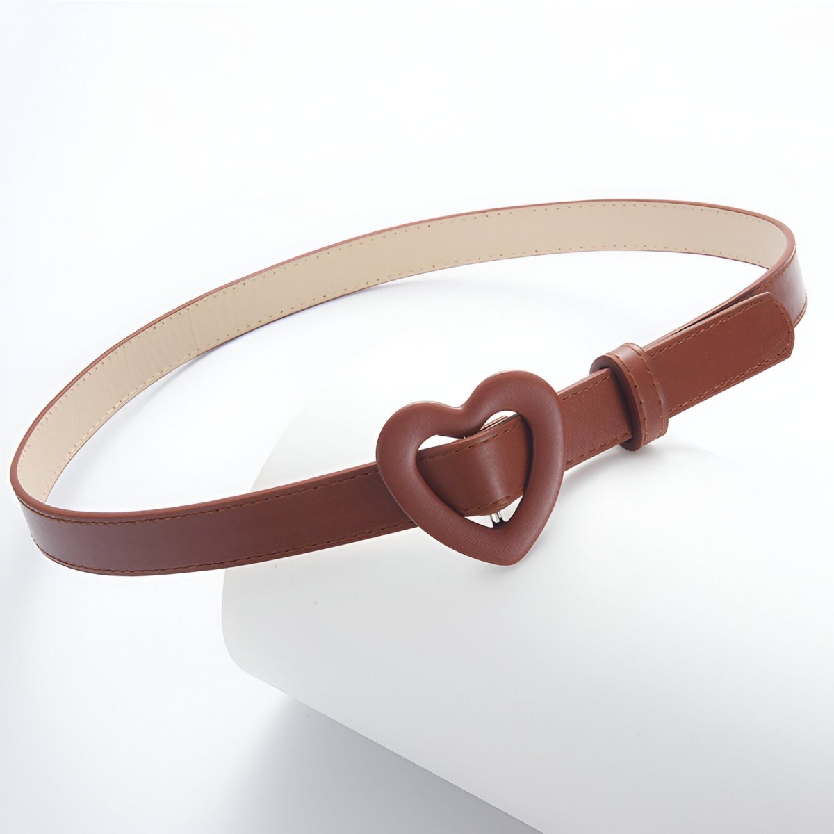 Belt In Simili Vegan Buckle Coeur For Fille Model Cruz by Zictor