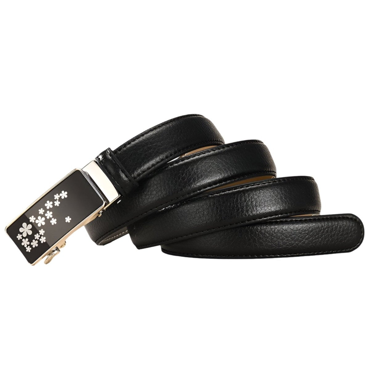 Belt In Leather With Buckle Fleurie Model Nhi by Zictor