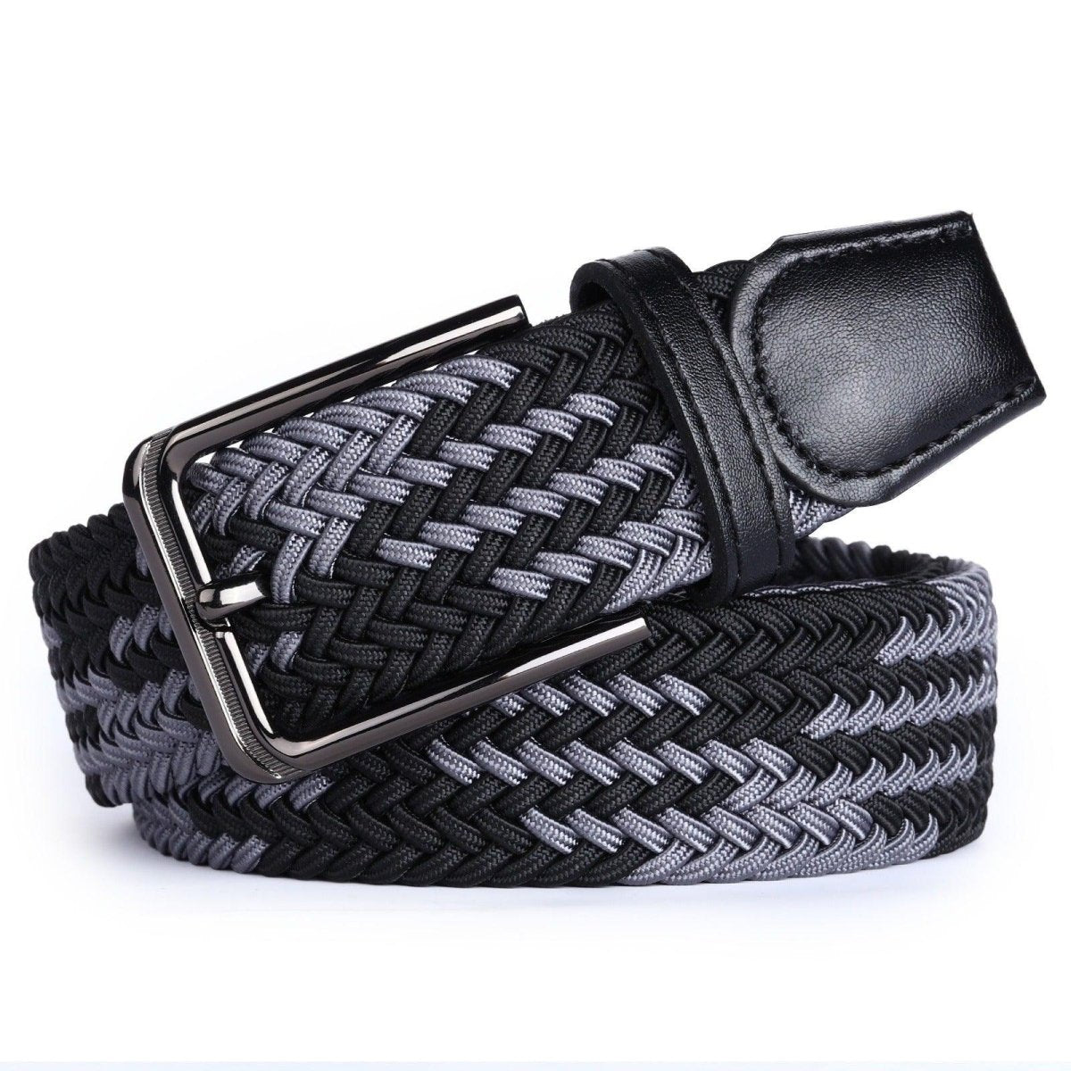 Belt braided elastic for men, model Ellerey - Zictor