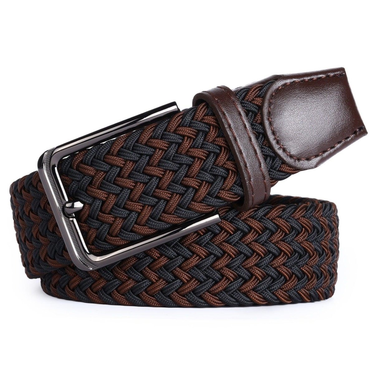 Belt braided elastic for men, model Ellerey - Zictor