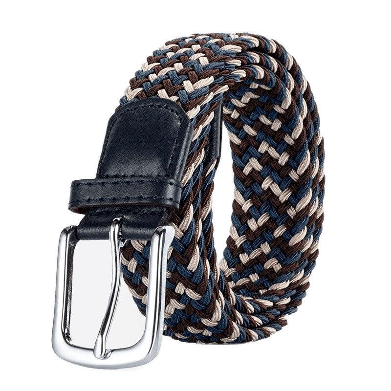 Belt braided elastic for men, model Ifeanyi - Zictor