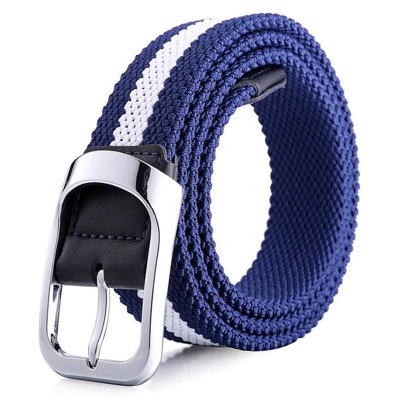 Belt braided elastic for men, model Ilay - Zictor