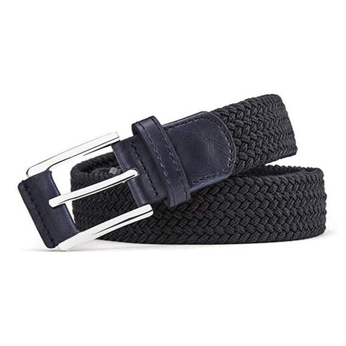 Belt braided elastic for men, model Marleiy - Zictor