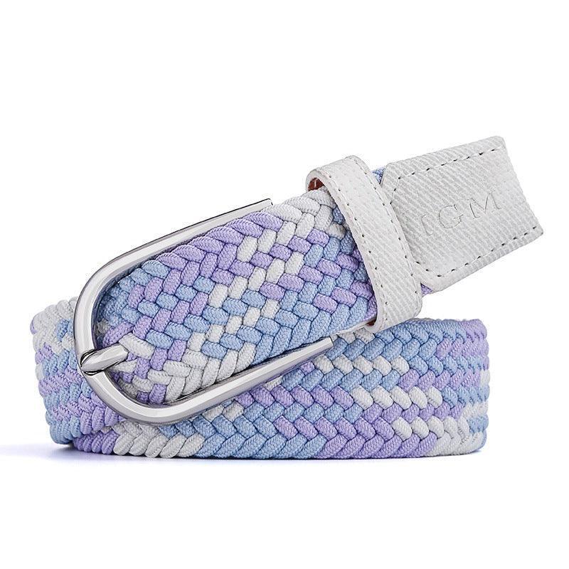Belt braided elastic for women, model BerkSimranyany - Zictor