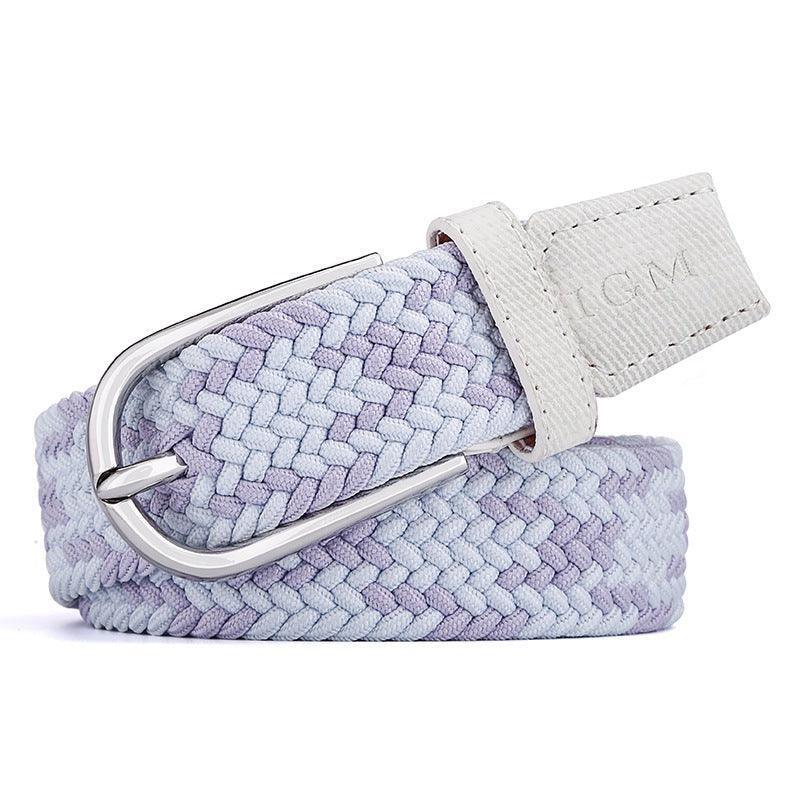 Belt braided elastic for women, model BerkSimranyany - Zictor
