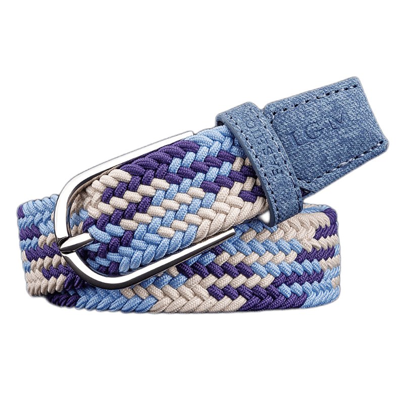 Belt braided elastic for women, model Emelyn - Zictor
