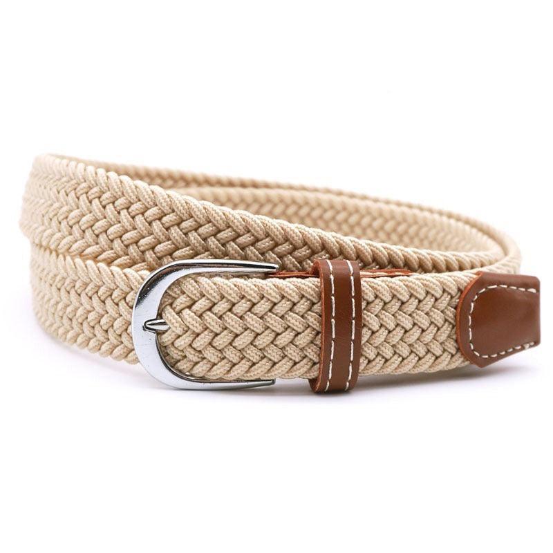 Belt braided elastic for women, model Hilal - Zictor