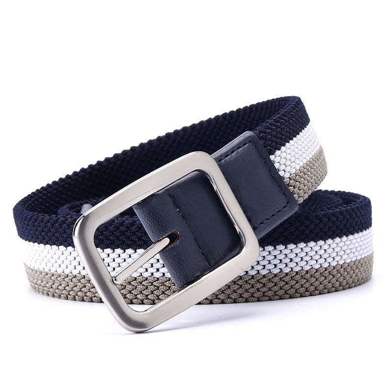 Belt braided for men, model Lake - Zictor