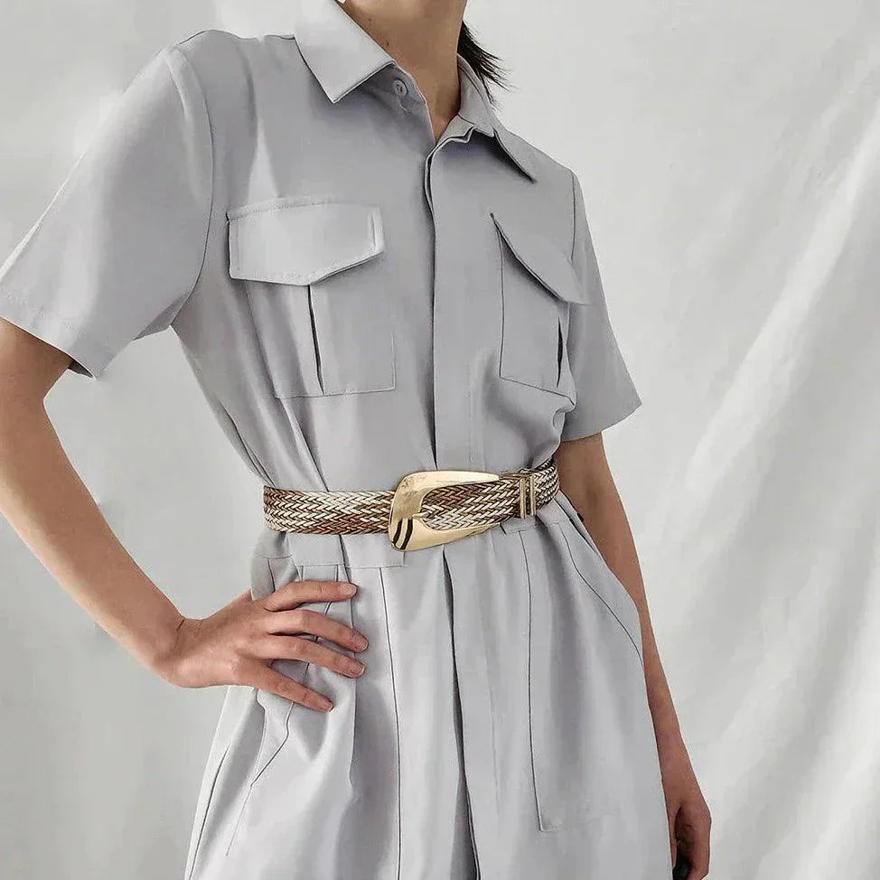 Belt Leather Braided Model Jabu by Zictor