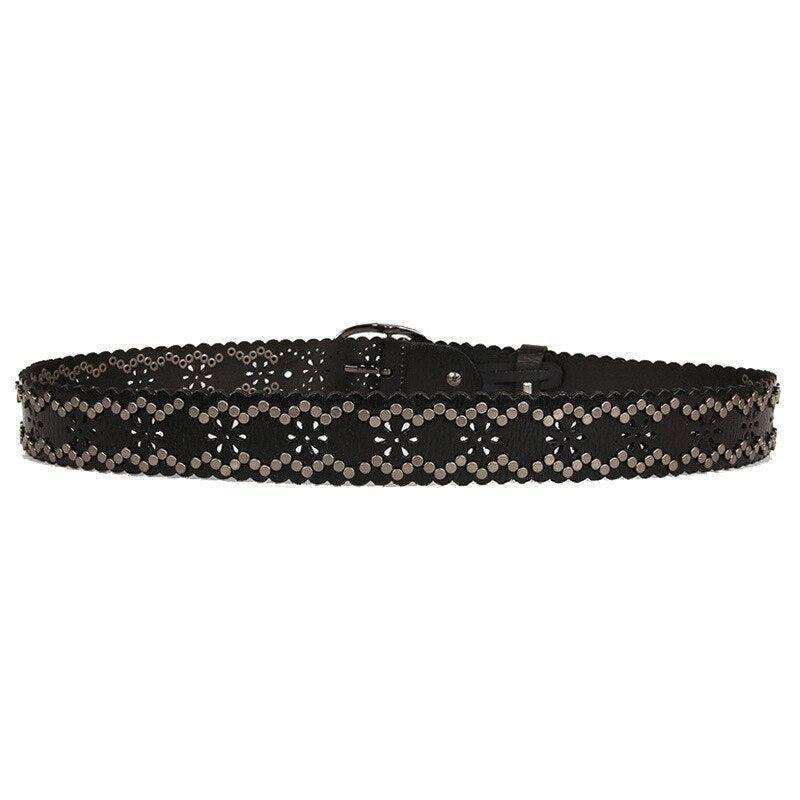 Belt TO Rivets For Women Model Louu by Zictor