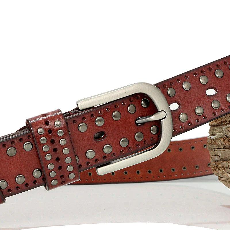 Belt TO Rivets For Women Model Oz by Zictor