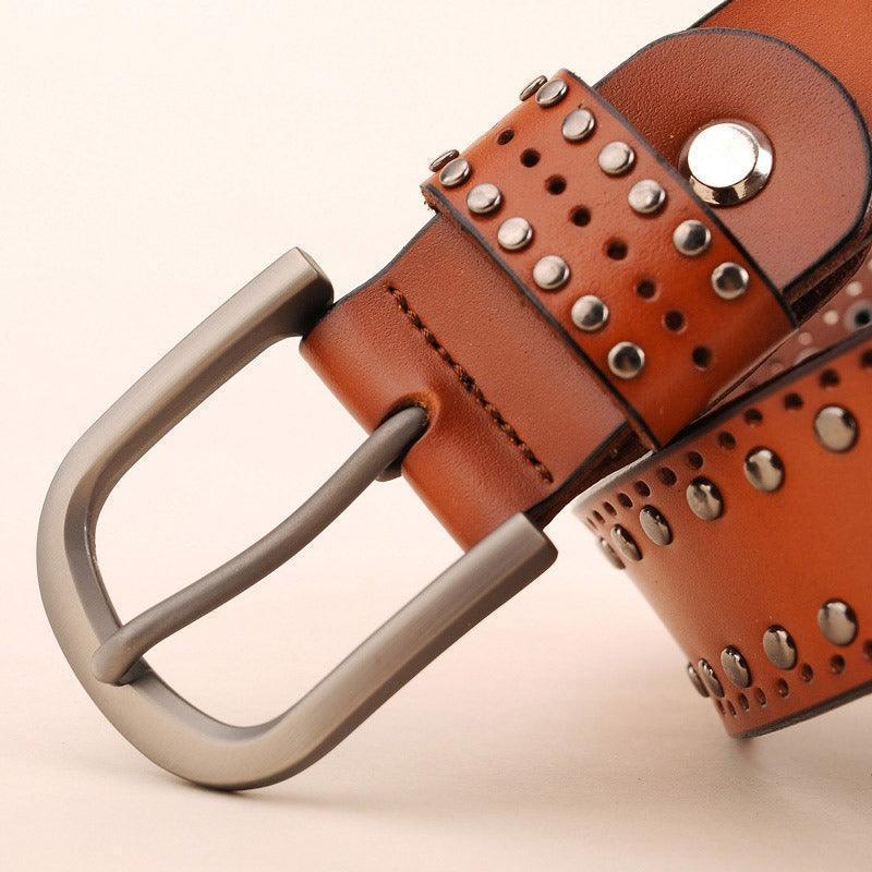 Belt TO Rivets For Women Model Oz by Zictor