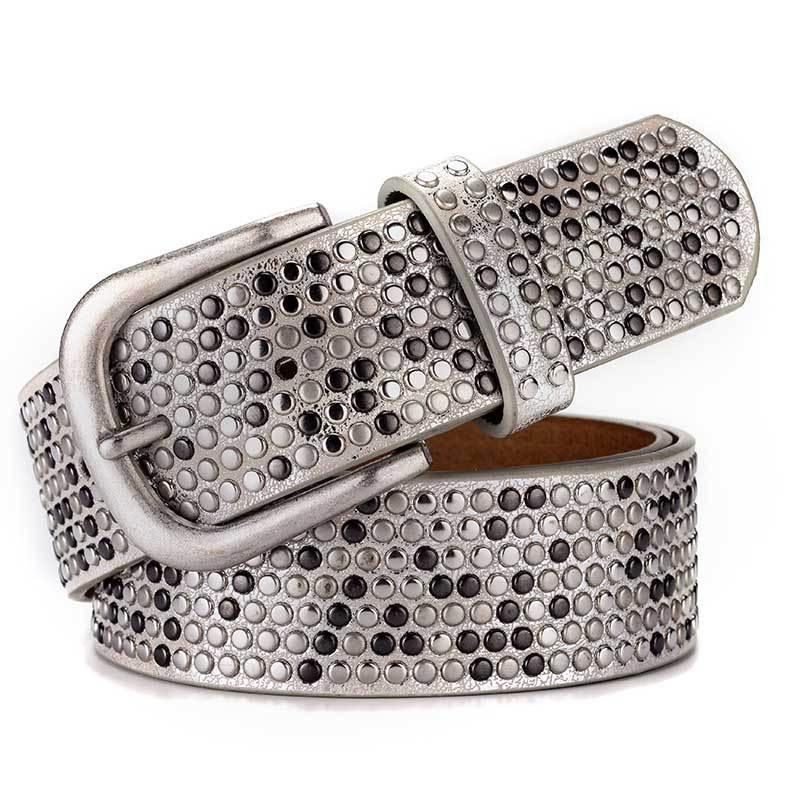 Belt CAydentée for Women, model Riven - Zictor