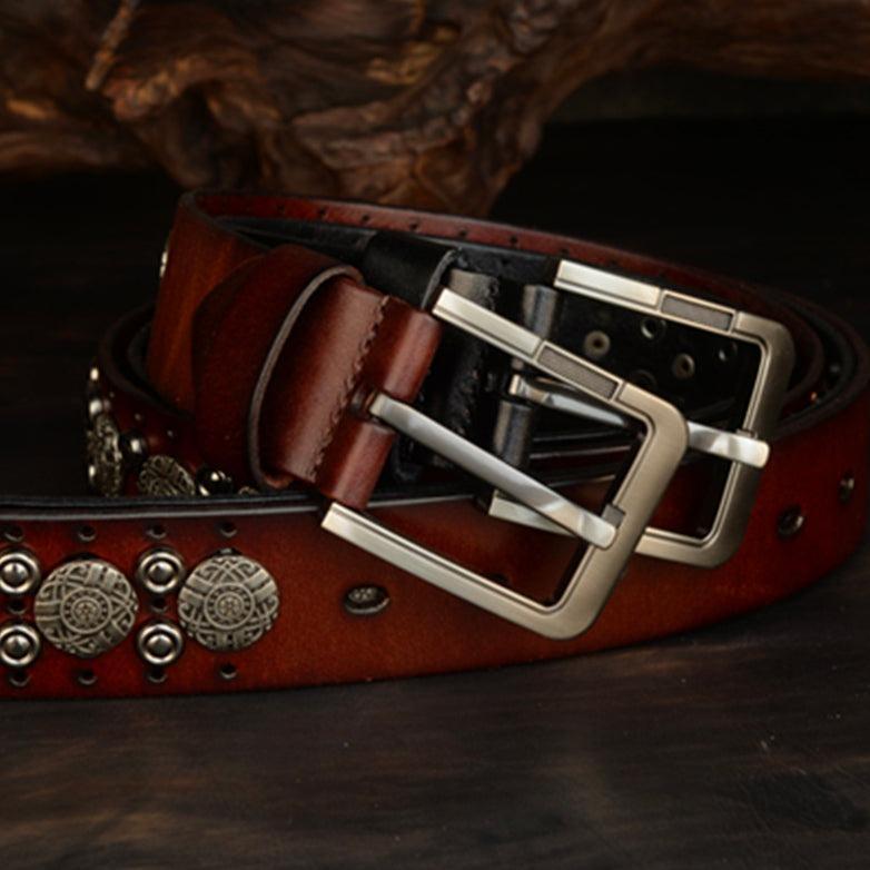 Belt TO Rivets For Women Model Royalty by Zictor