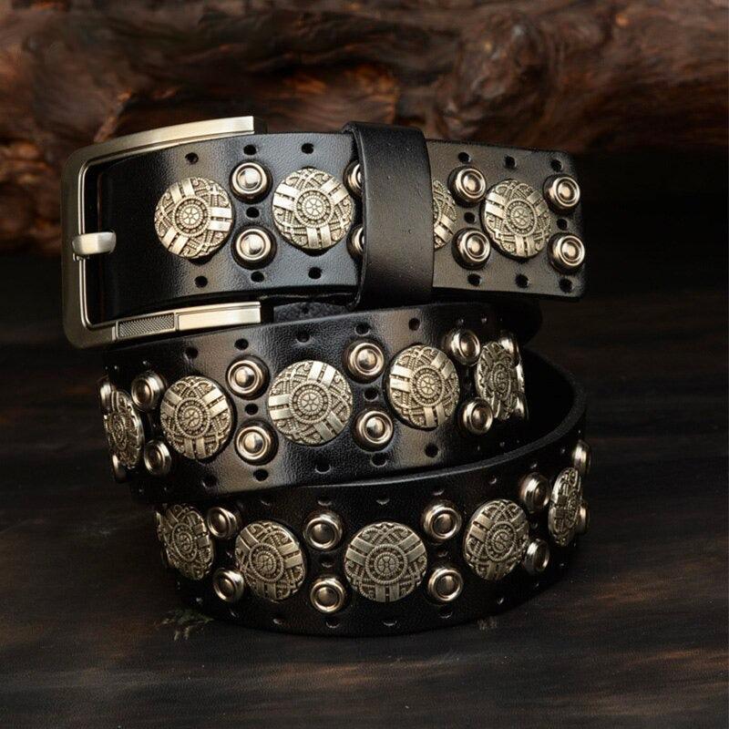 Belt TO Rivets For Women Model Royalty by Zictor