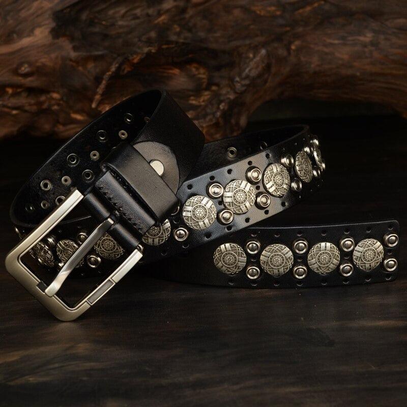 Belt TO Rivets For Women Model Royalty by Zictor