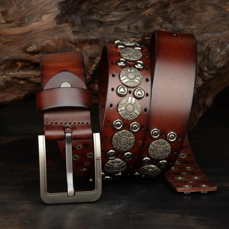 Belt TO Rivets For Women Model Royalty by Zictor