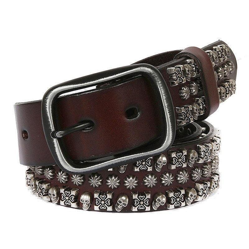 Belt CAydentée for Women ou Men, model Ellisen - Zictor