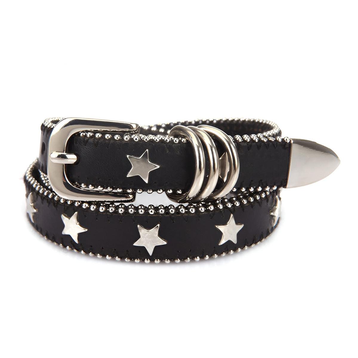 Belt CAydentée to étoiles for Women, model FKendrixs - Zictor