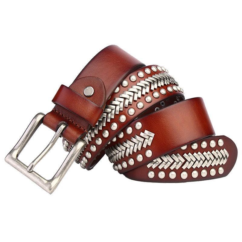 Belt With Chevrons Model Noai by Zictor