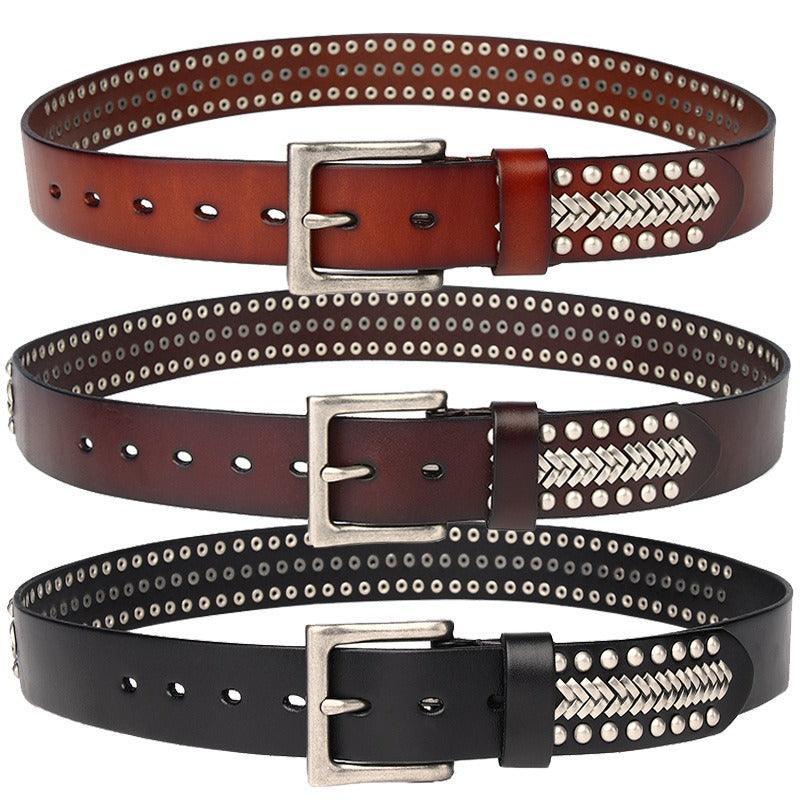 Belt With Chevrons Model Noai by Zictor