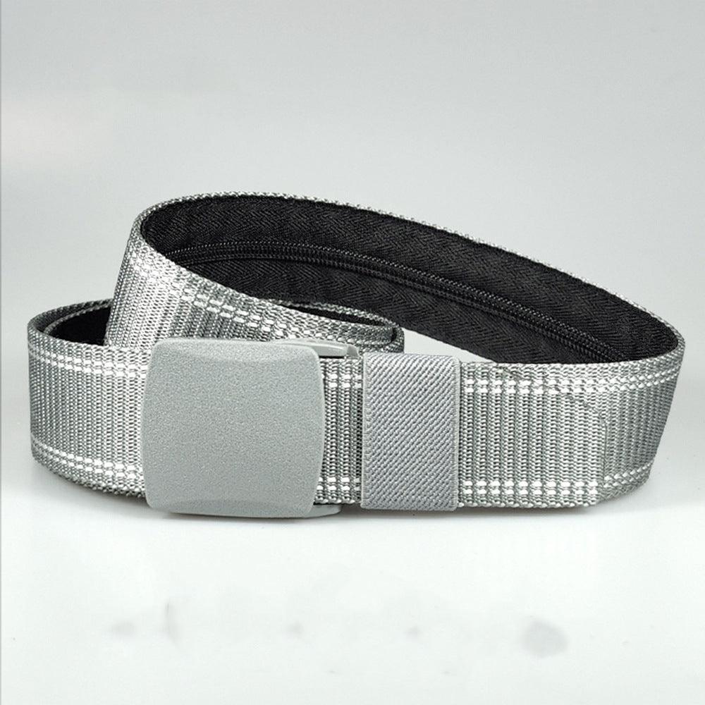 Belt Cache Billets in nylon for men ou women, model Noah - Zictor
