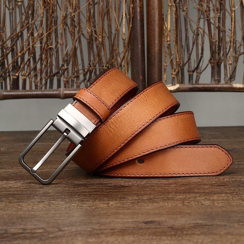 Belt In Leather For Men Model Devlin by Zictor