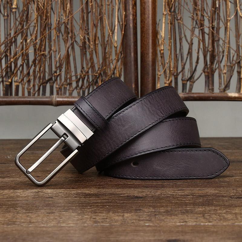 Belt In Leather For Men Model Devlin by Zictor
