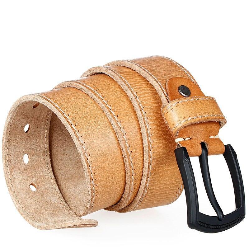 Belt Casual in leather for men, model Dylan - Zictor