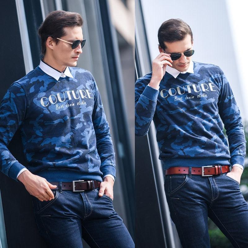 Belt Casual In Leather For Men Model carson by Zictor