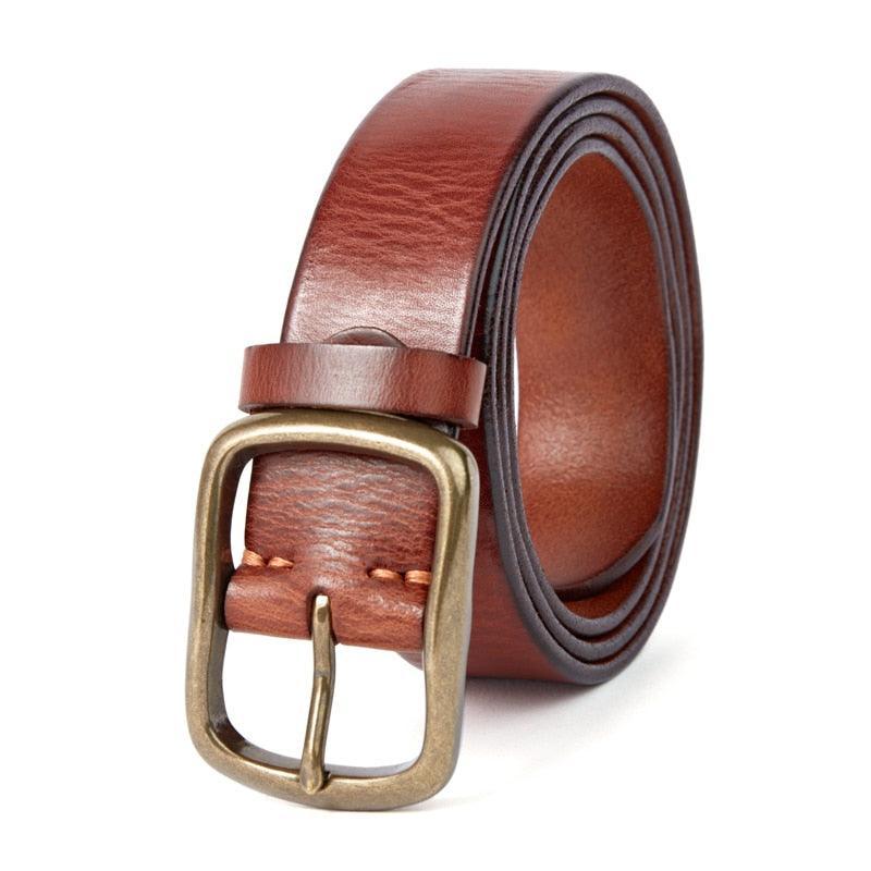 Belt Casual in leather for men, model Imani - Zictor
