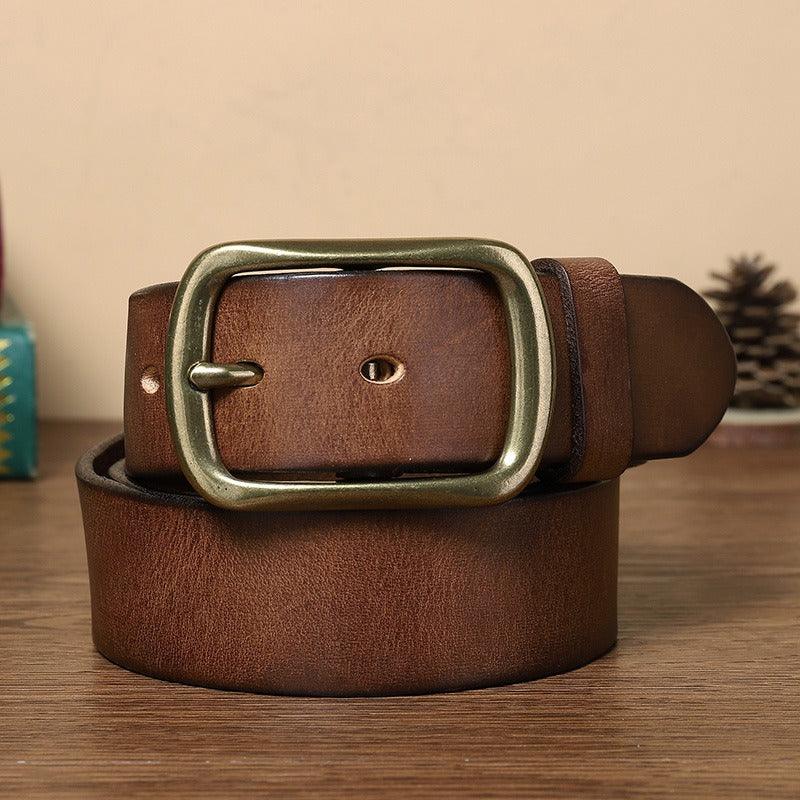 Belt In Leather For Men Model Imani by Zictor