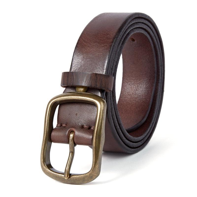Belt Casual in leather for men, model Imani - Zictor