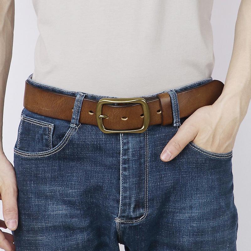 Belt In Leather For Men Model Imani by Zictor