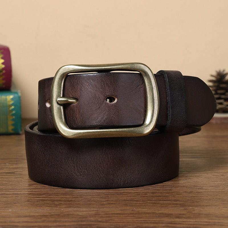 Belt In Leather For Men Model Imani by Zictor