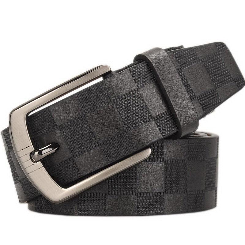 Belt Casual in leather for men, model June - Zictor