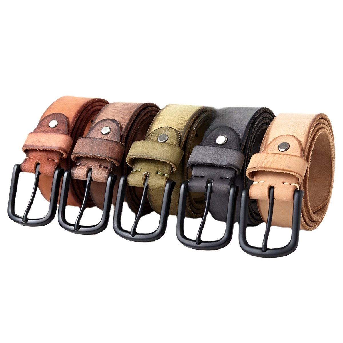 Belt In Leather For Men Model Kacei by Zictor