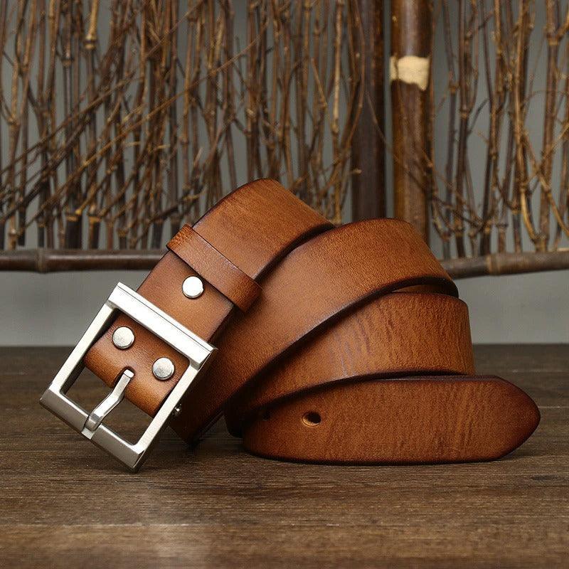 Belt In Leather For Men Model Kyree by Zictor