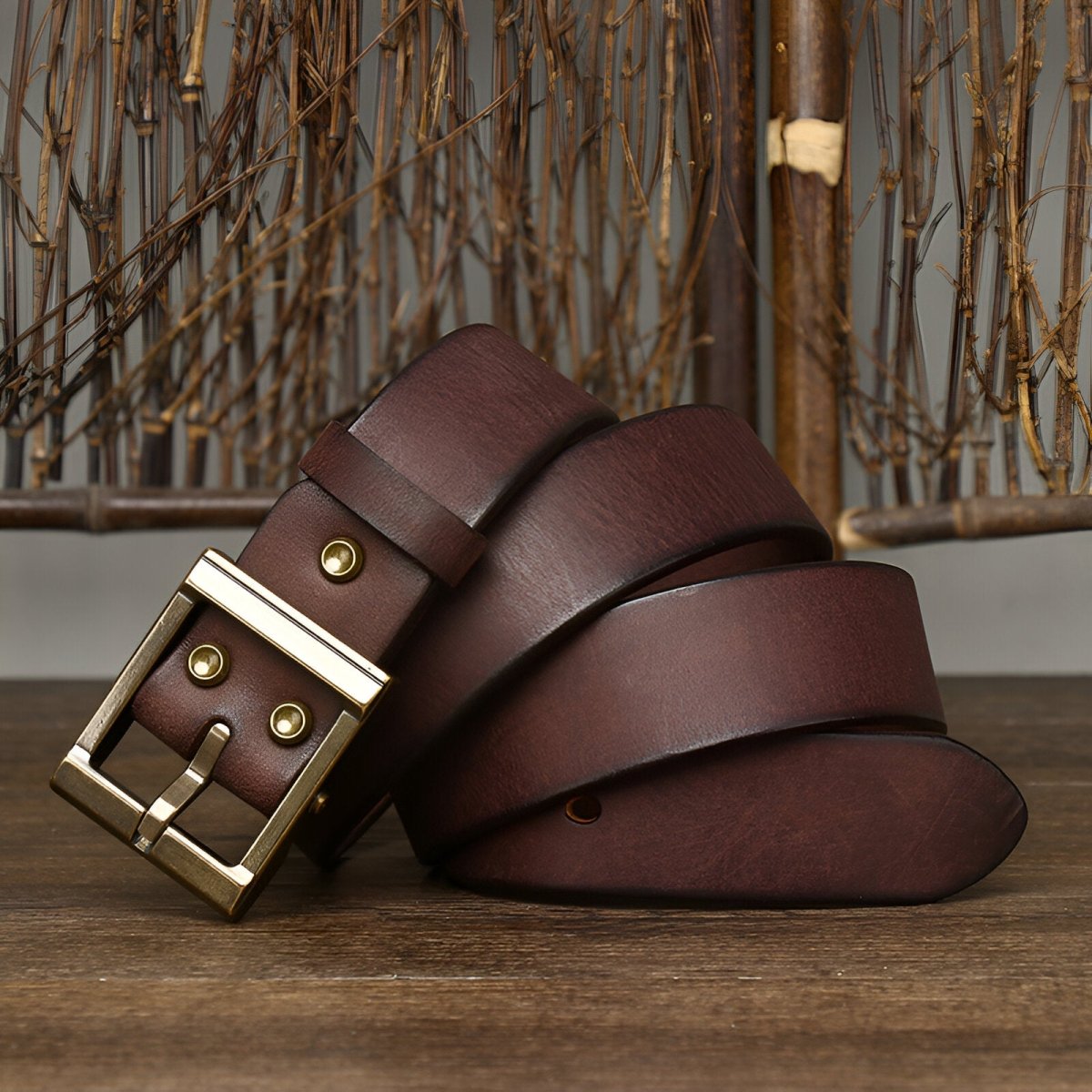 Belt In Leather For Men Model Kyree by Zictor