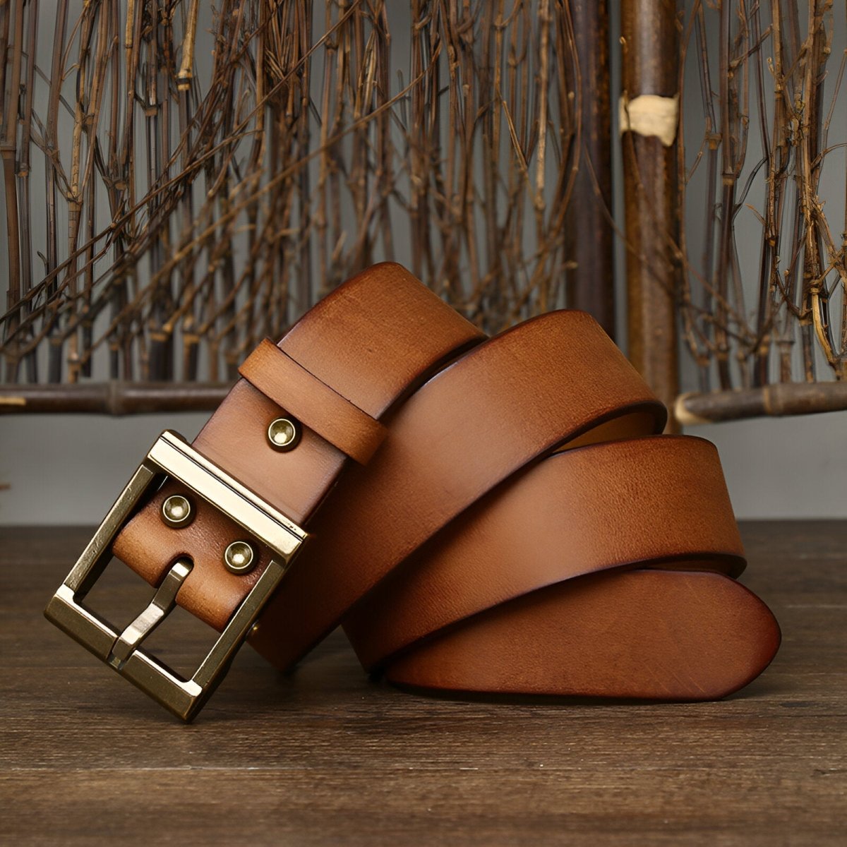 Belt In Leather For Men Model Kyree by Zictor