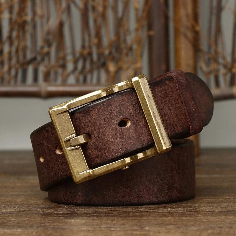 Belt In Leather For Men Model Kyree by Zictor
