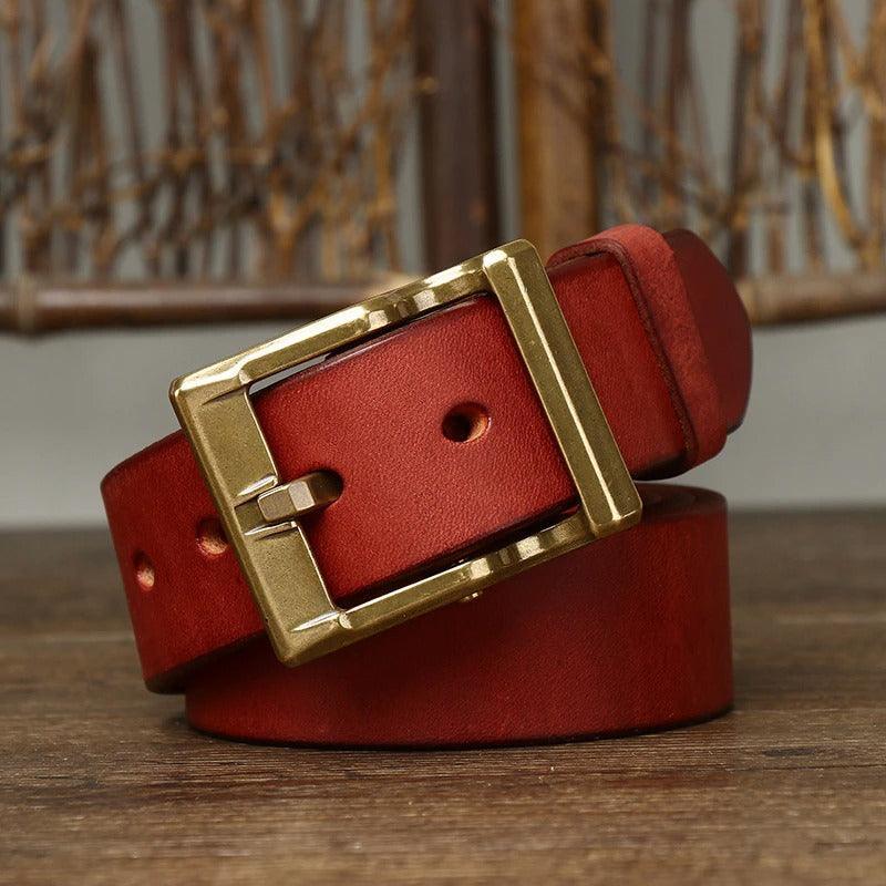 Belt In Leather For Men Model Kyree by Zictor
