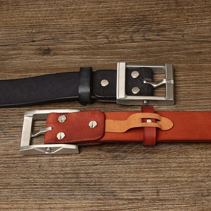Belt In Leather For Men Model Kyree by Zictor