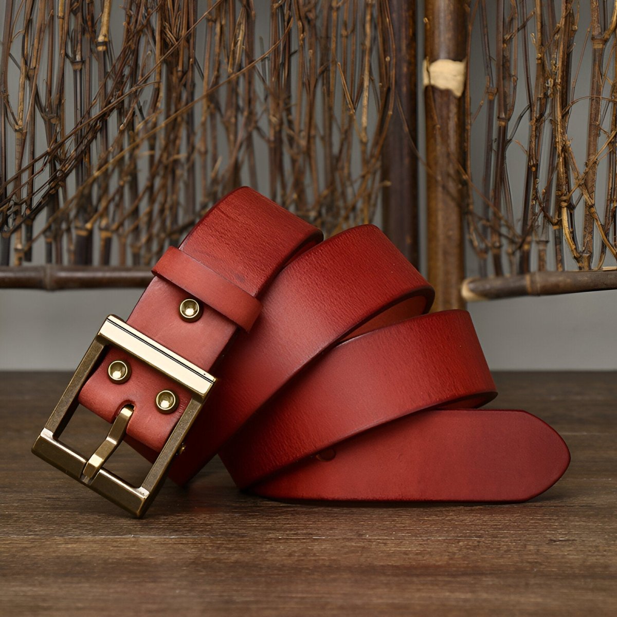 Belt In Leather For Men Model Kyree by Zictor