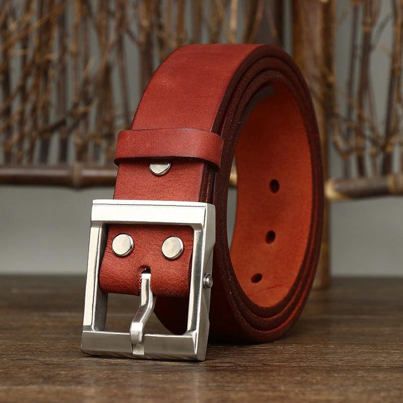 Belt In Leather For Men Model Kyree by Zictor