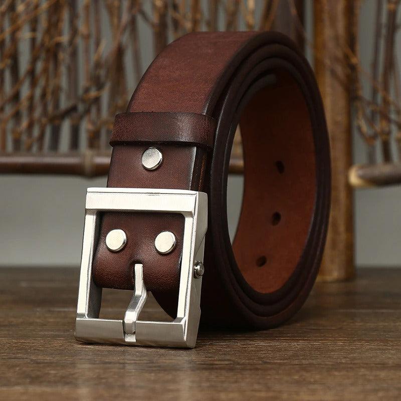 Belt In Leather For Men Model Kyree by Zictor