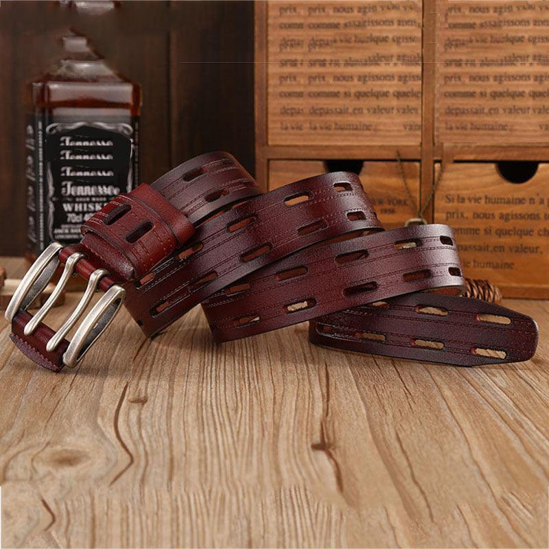 Belt In Leather For Men Model Micah by Zictor