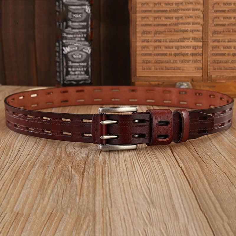 Belt In Leather For Men Model Micah by Zictor