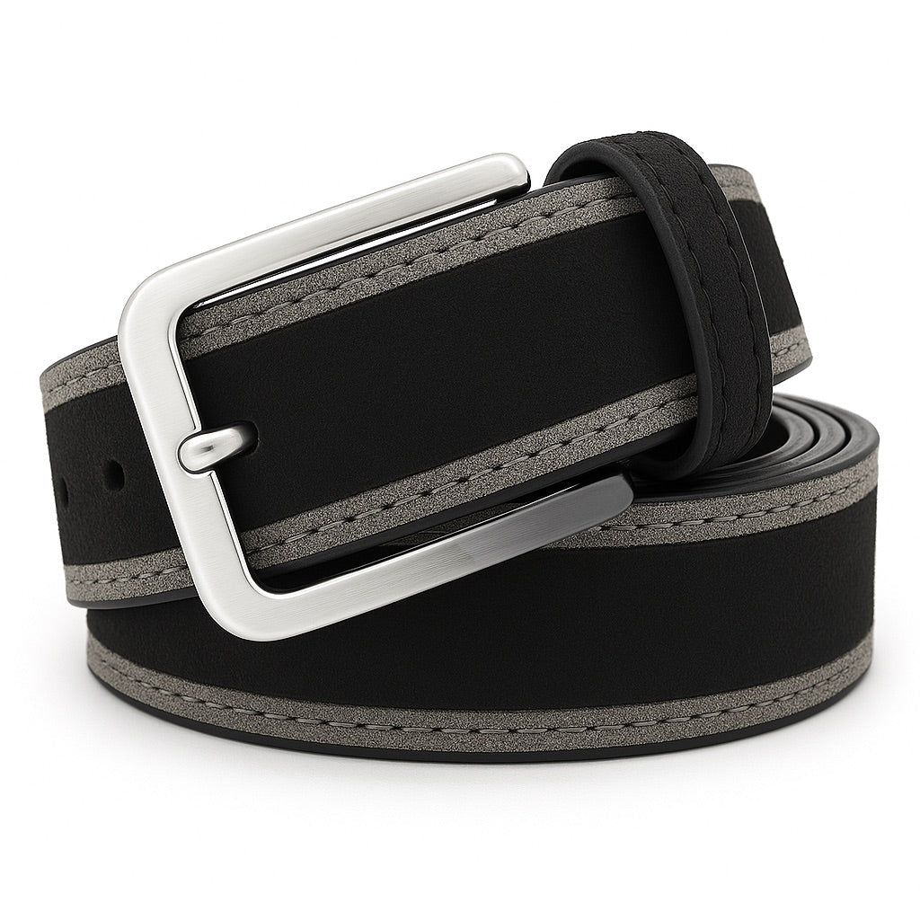 Belt Casual in leather for men, model RHarleyto - Zictor