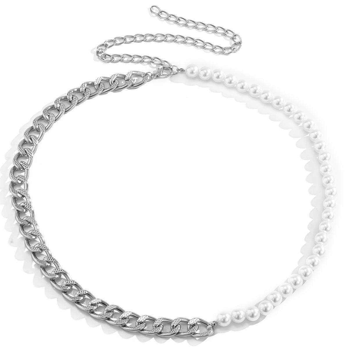 Belt chaîne for women, model Amal - Zictor
